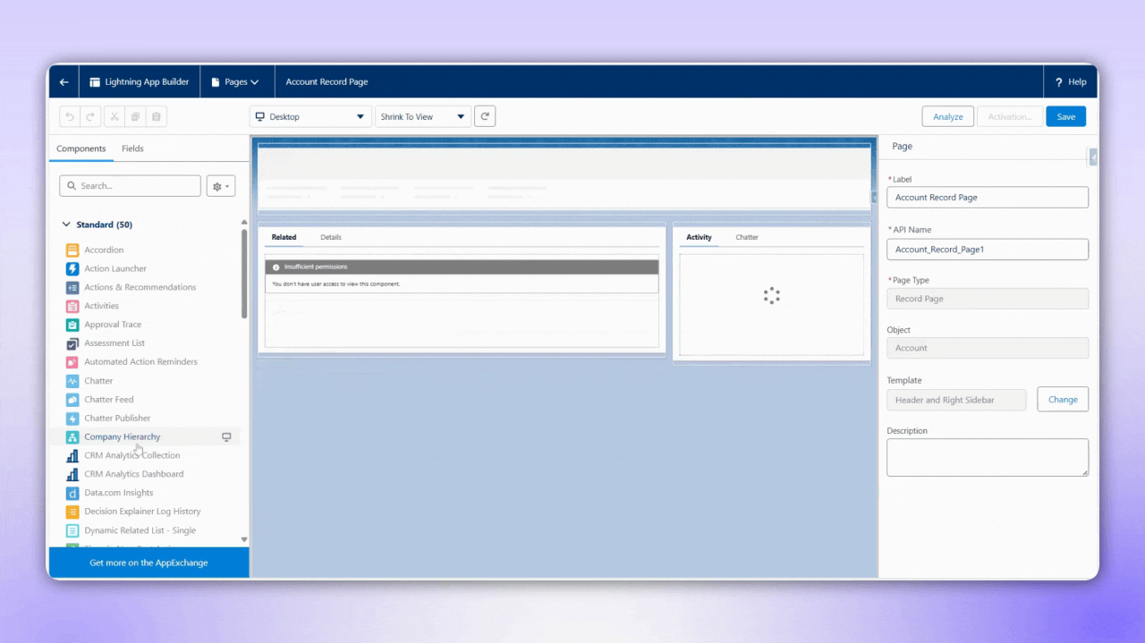 CloudFiles Doc-Gen widget Lightning Web Component